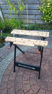 Workmate 301 met hardhouten werkblad