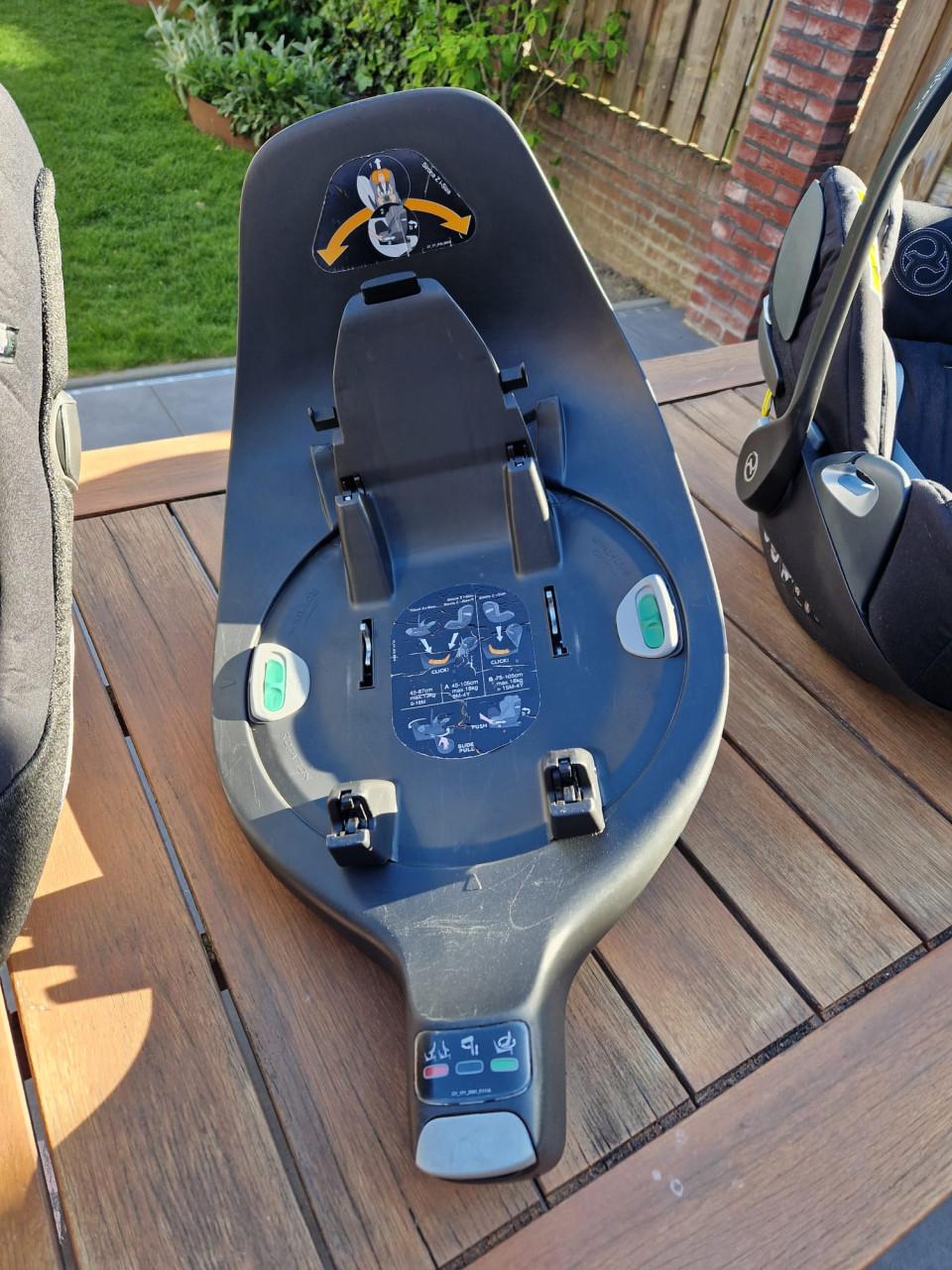 Baby Autostoeltjes: Cybex set met draaibare 360 basis