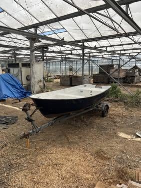 Polyester boot zsm weg!