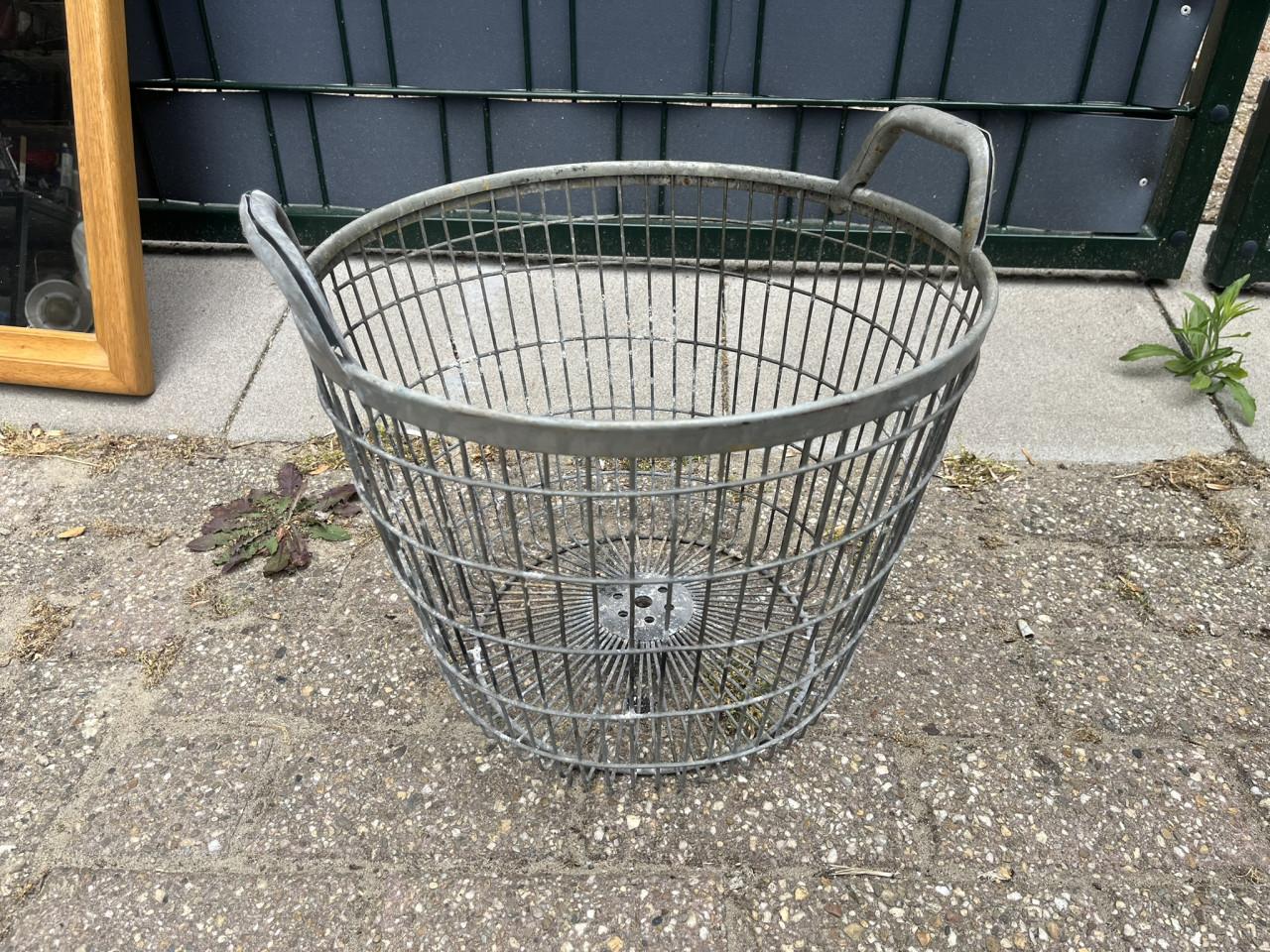 Aardappelmand, staal, verzinkt