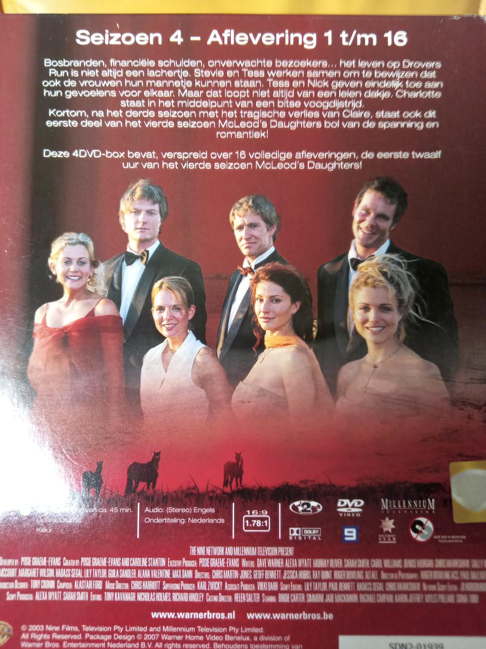 DVD serie Mcleods daughters