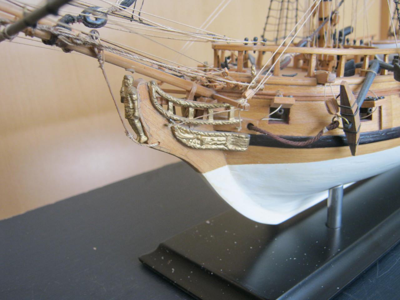 Scheepsmodel USS Rattlesnake.