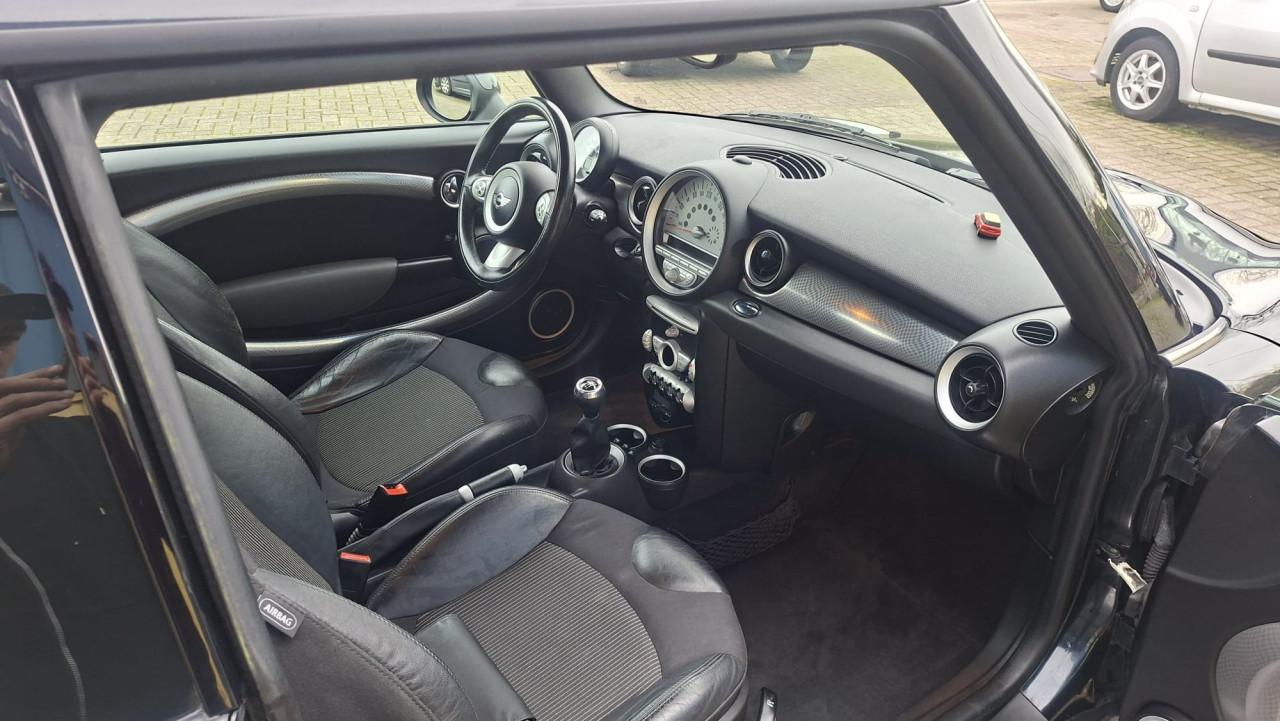 Mini Cooper S 1.6 Cooper S Chili bj:2008 airco- leer 139.000km i.z.g.st