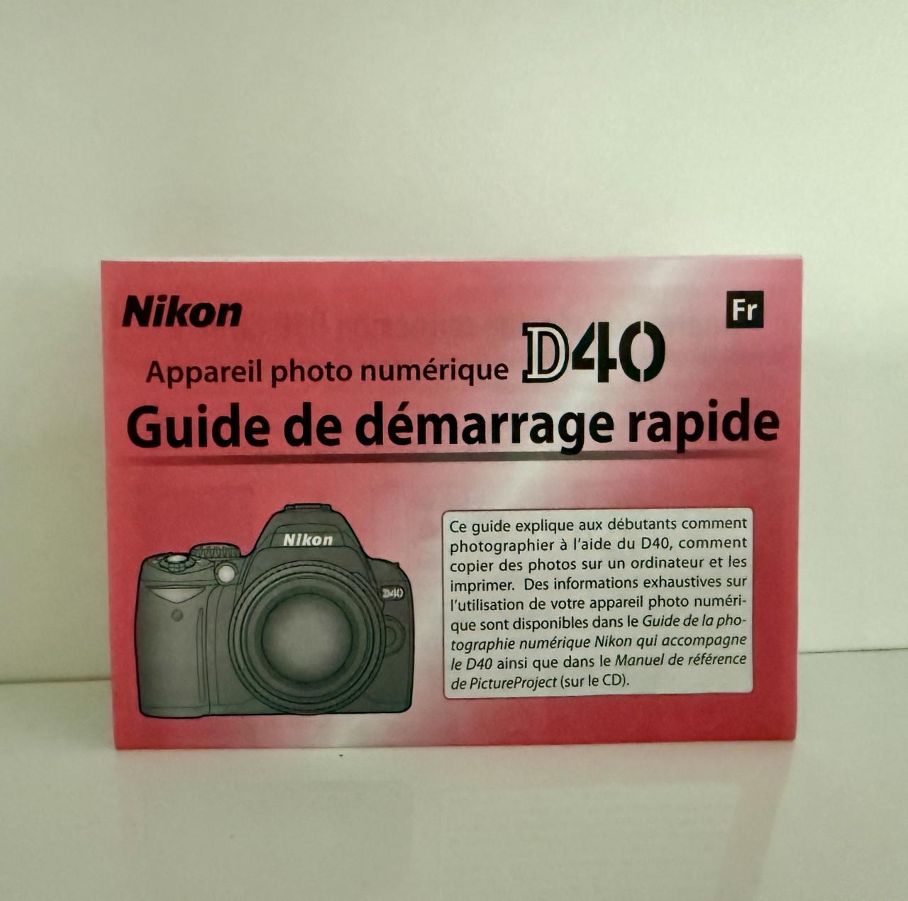 Nikon D40 met Nikon AF-S 18-55mm 3.4-5.6 DX zoomlens