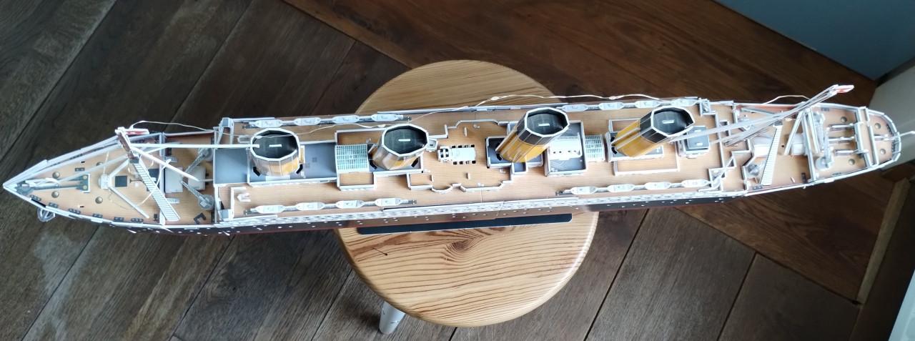 RMS Titanic 3D Puzzel Model. Van karton.