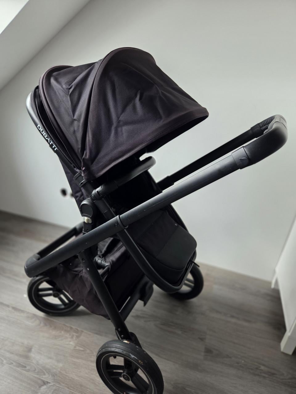 Kinderwagen Dubatti zwart