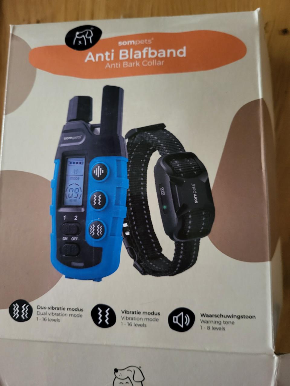 Sompet antiblaf met afstandbediening