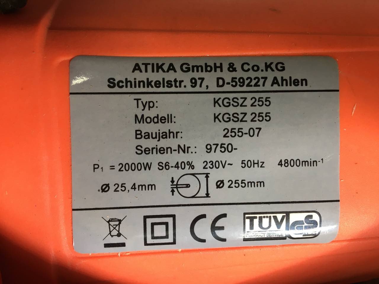 Atika Trek-, kap- en verstekzaag