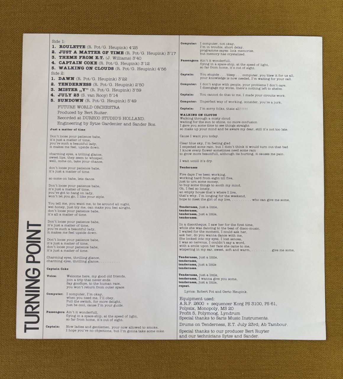 Future World Orchestra - Turning Point LP