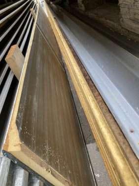 Geisoleerde aludakplaten