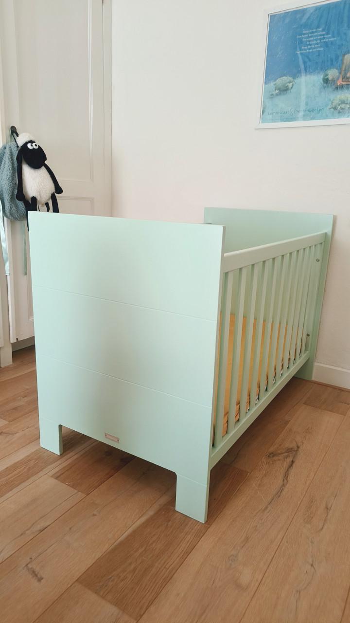 Ledikant bopita + matras en beddengoed