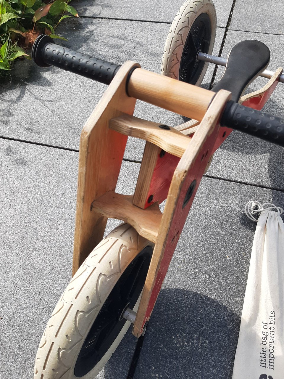 Wishbone bike 3-in-1 loopfiets