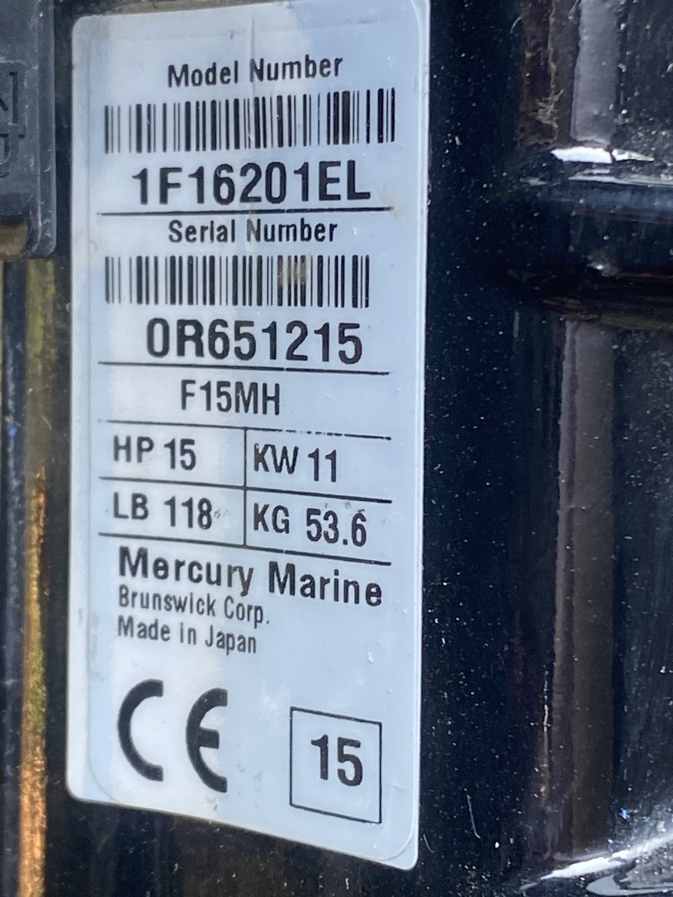 Zodiac cadet alu (2022) + Mercury 15pk 4 takt
