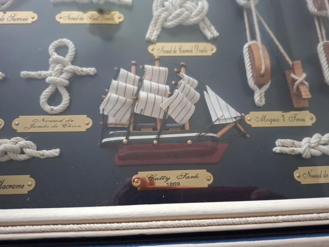 Diorama knopenbord Cutty Shark