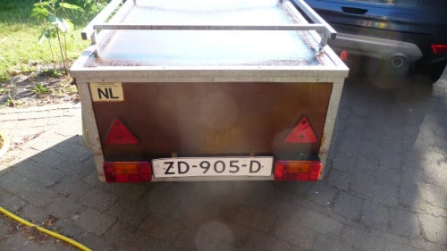 TE KOOP VACANTIE BAGAGE AANHANGER