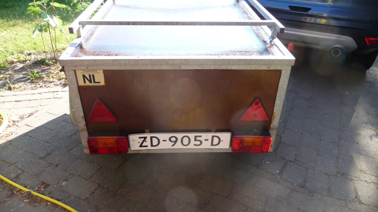 TE KOOP VACANTIE BAGAGE AANHANGER