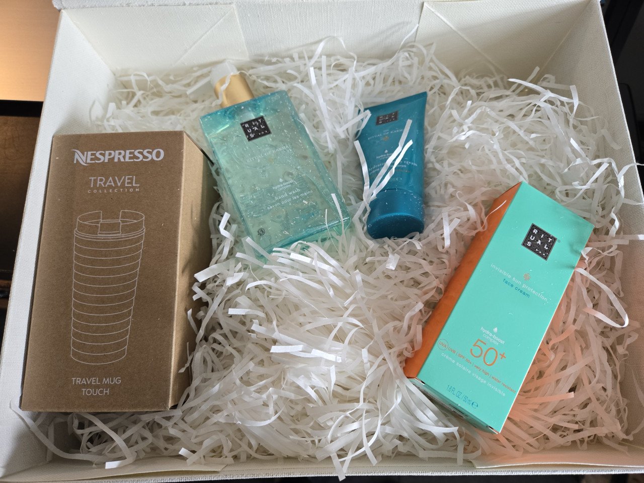 Gifset Nespresso-Rituals in prachtige geschenkverpakking, Nieuw
