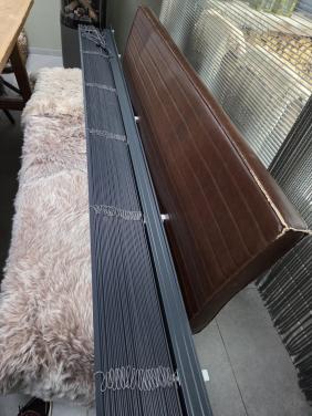 Luxaflex  jaloezie antraciet in hele goede staat!