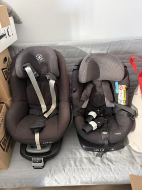 Maxi Cosi Pearl iso fix en Maxi Cosi Axxis FIx