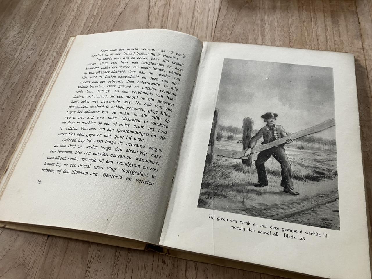 Zeldzaam Zeeuws Boekje Jillis de Schaepwachter (ca. 1920)