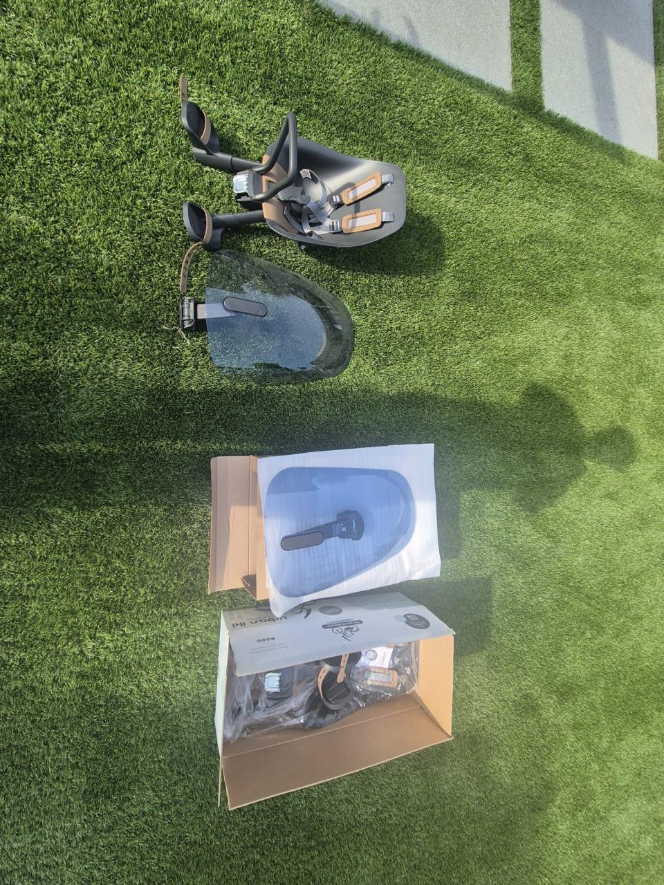 Fiets stoel urban iki met windscherm (2 beschikbaar/ nieuwe en gebruikte)