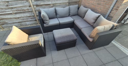 Loungeset 240 x 240 cm (Bezorging mogelijk)
