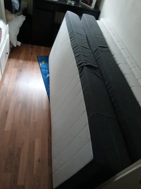 Matrassen gereserveerd