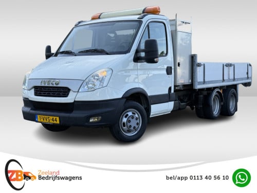 Iveco Daily 40c17 be open laadbak kipper | 5660kg laadverm. | dubbel lucht 
