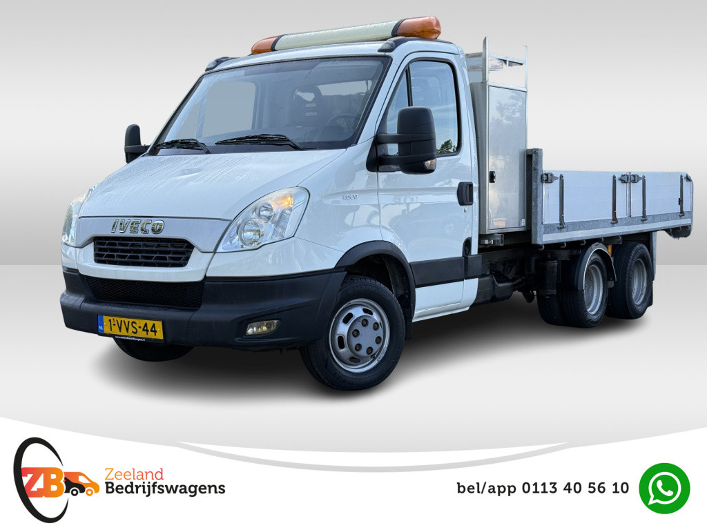 Iveco Daily 40c17 be open laadbak kipper | 5660kg laadverm. | dubbel lucht 