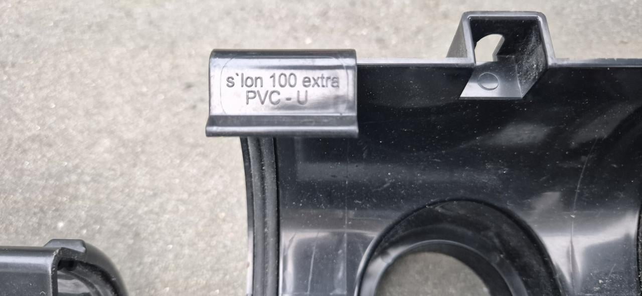 Pvc dakgoot bochten onderdelen