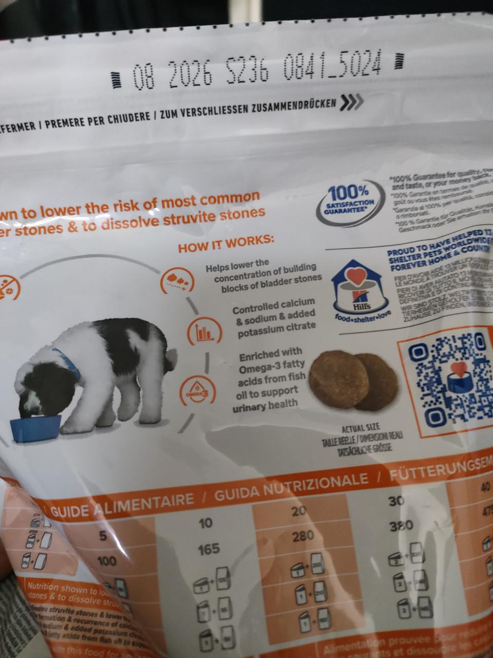 Hill's urinary care 1,5kg hondenbrokken