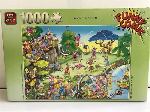 Puzzel Golf Safari
