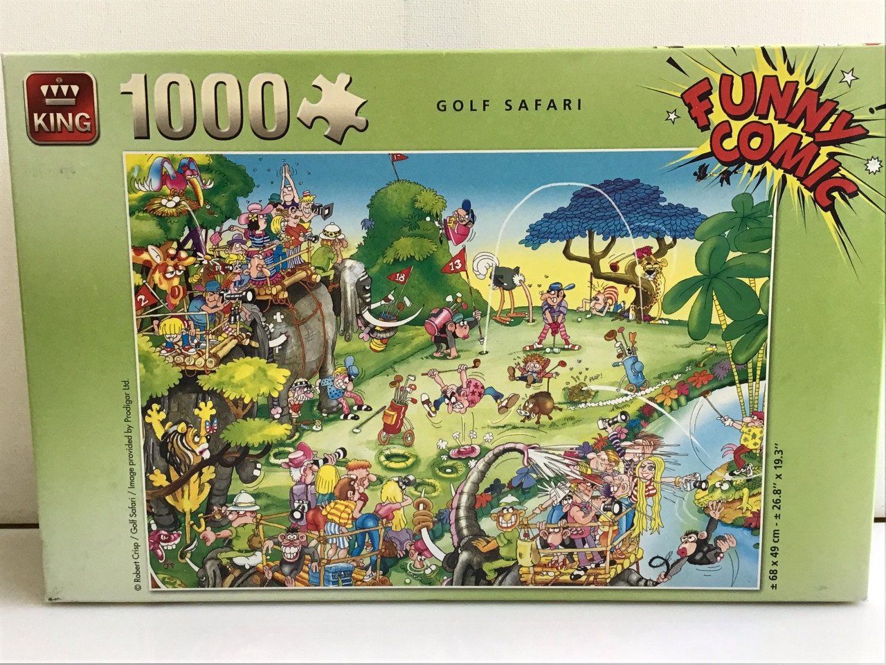 Puzzel Golf Safari