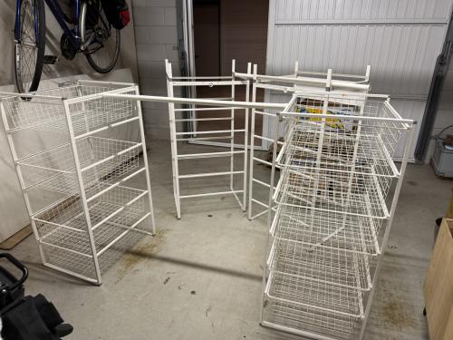 4 draadmand units gratis