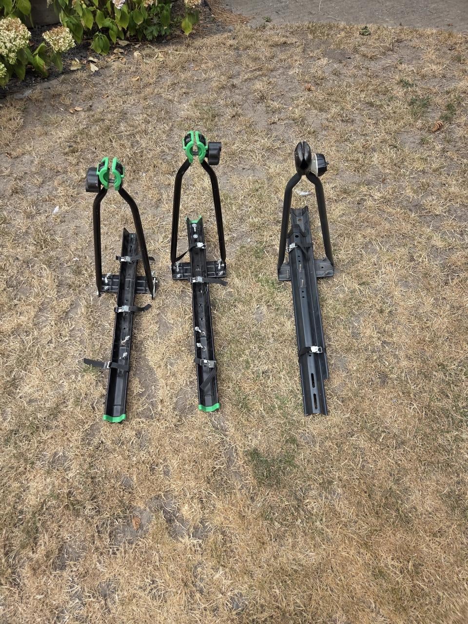 3 stuks fietsendragers