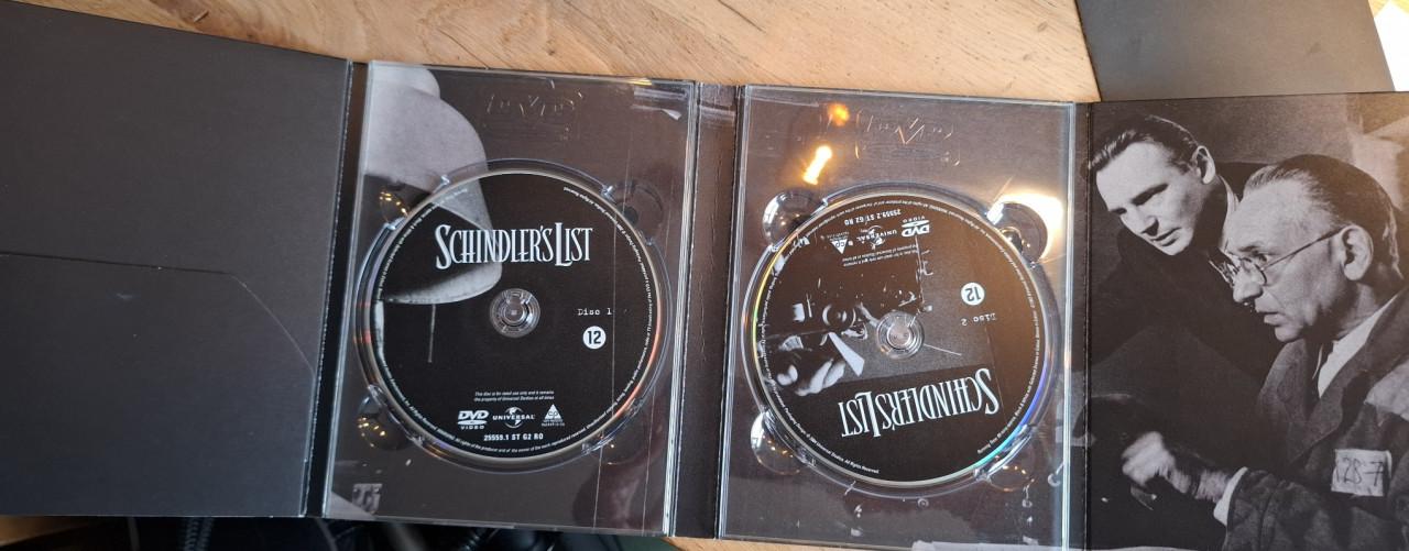 Dubbel DVD Schindler’s List, in prima staat.
