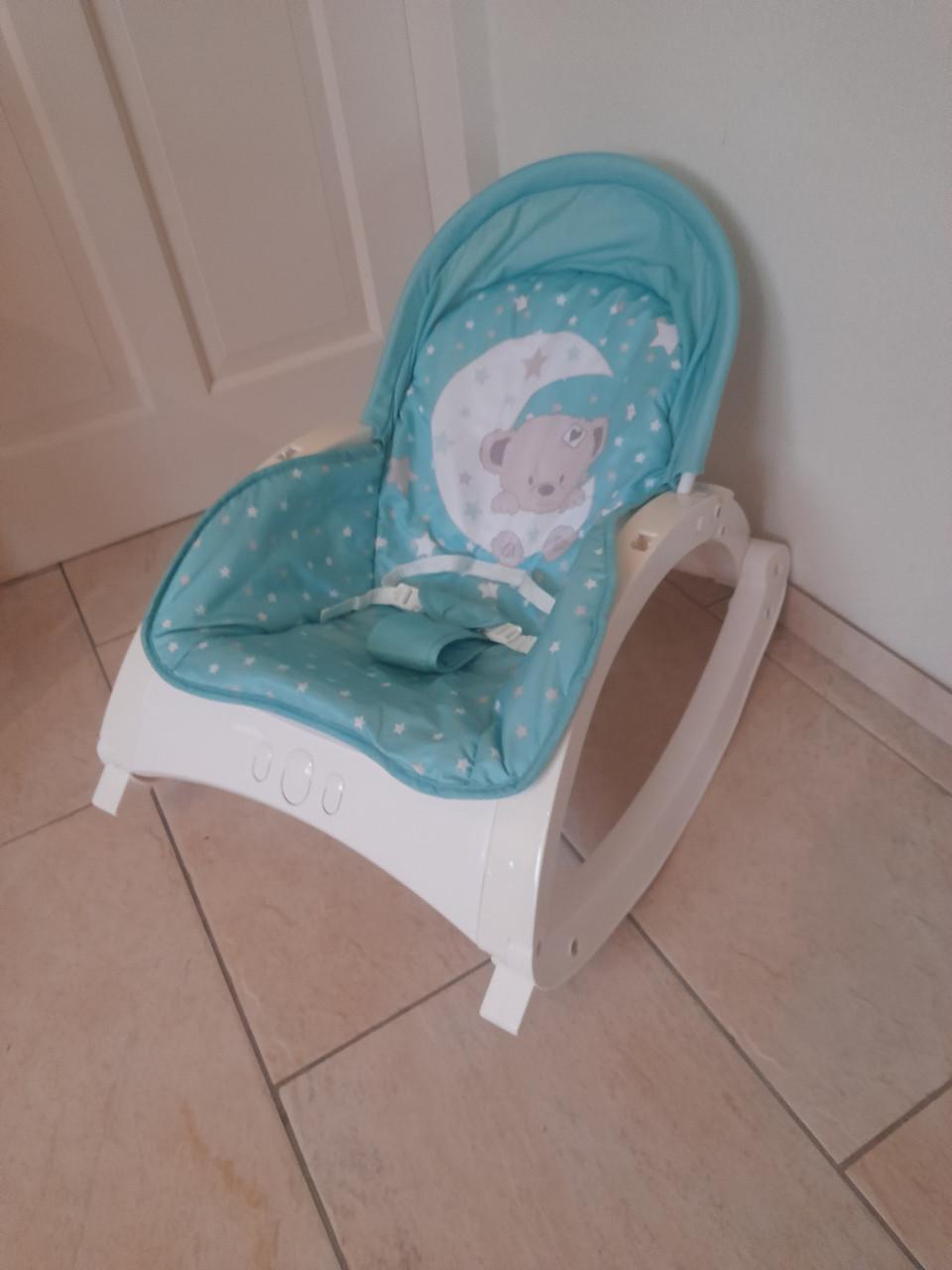 Leuk wipstoeltje met muziek ( in goede staat )  verstelbaar!