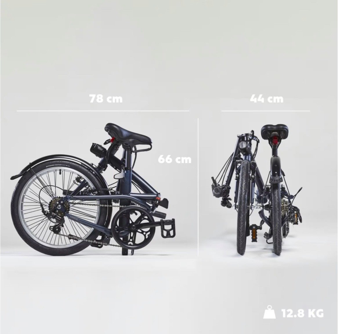 B-twin 500 vouwfiets / vouwfietsen