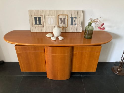 Meubel set, dressoir/tafel/stoelen