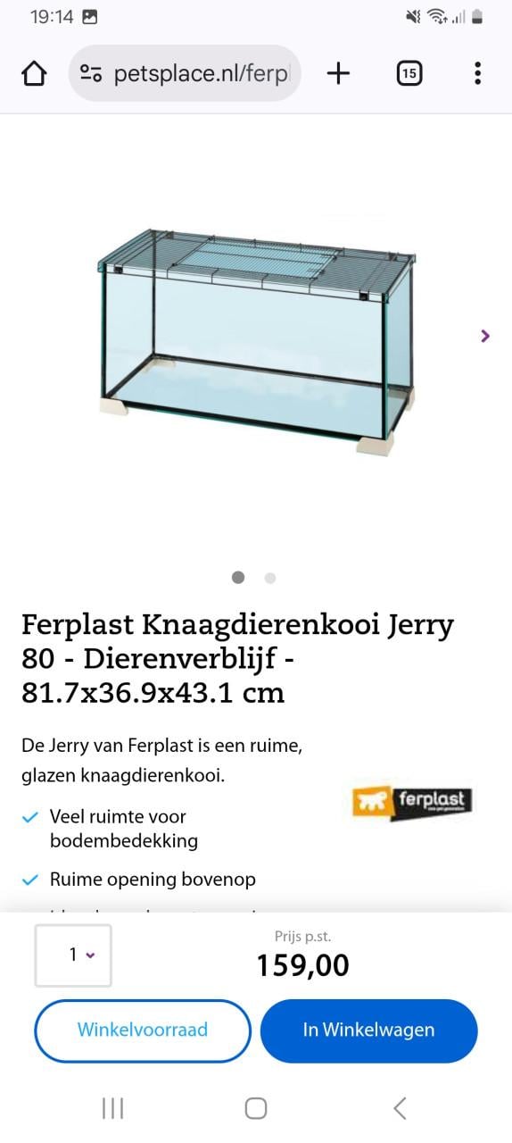 Knaagdieren verblijf