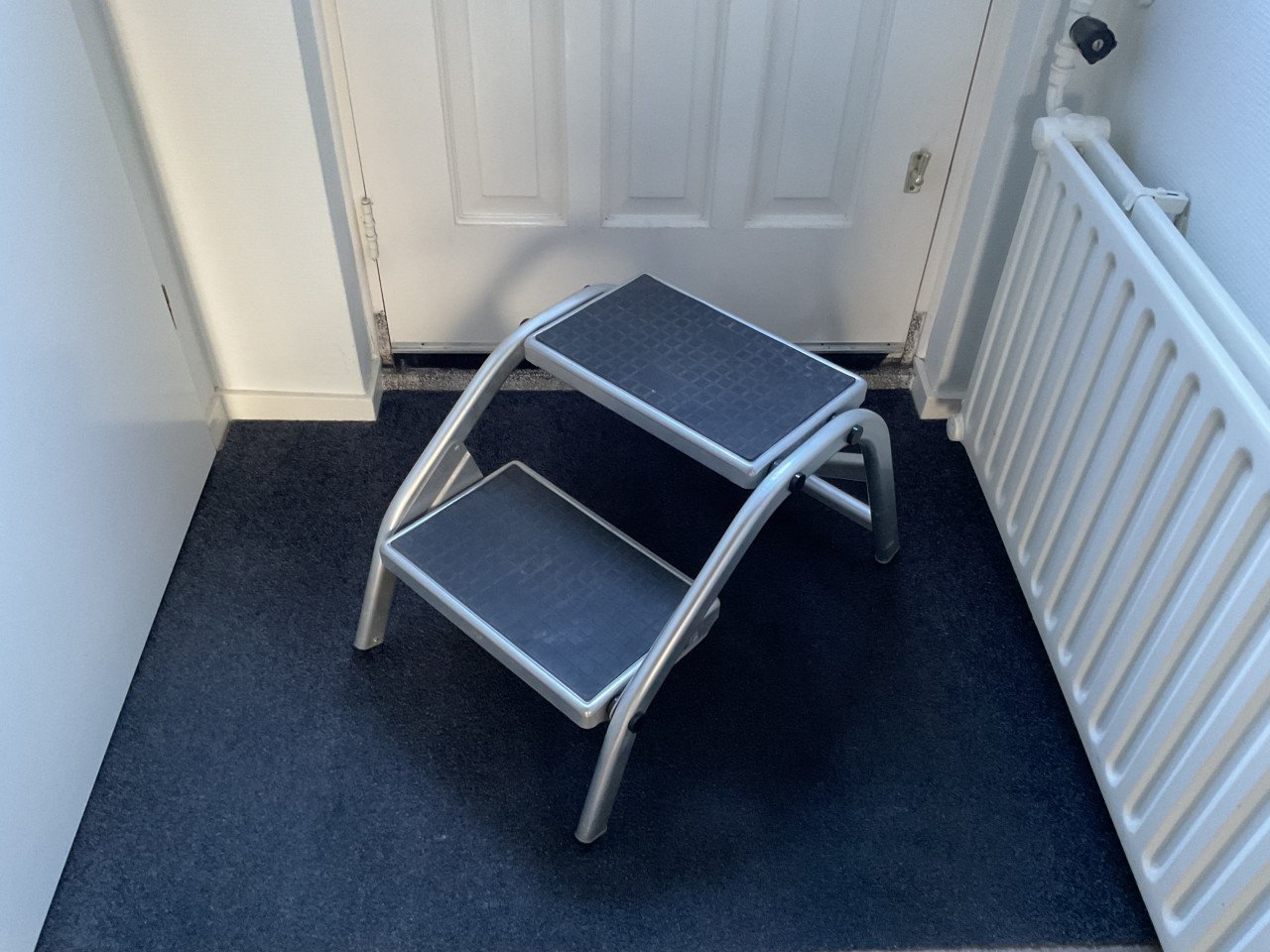 Haba - opstap Darwin ALU dubbel. Breedte 43 cm. Draagvermogen 150 kg