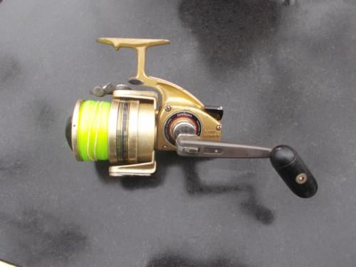 DAIWA GOLD GS9 zeemolen in goed werkende staat