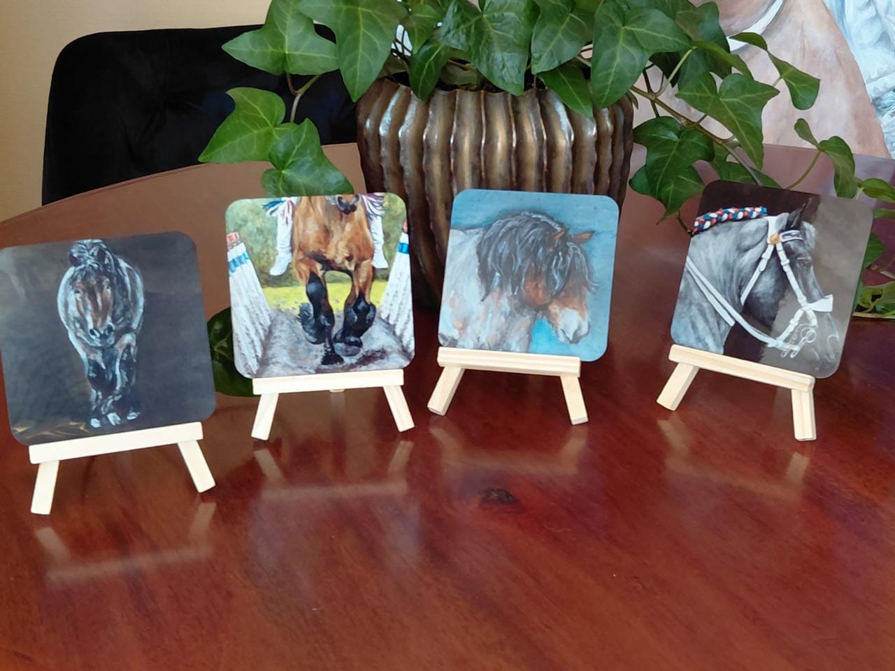 Expositie met schilderijen van het Zeeuwse ringrijden