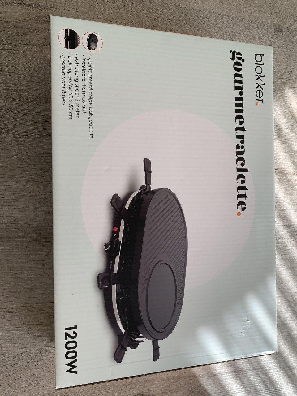 Nieuw 8 persoons gourmetstel