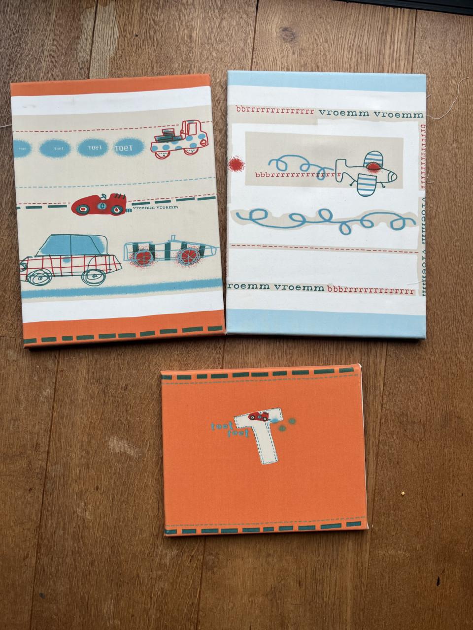 Twee gordijnen, 140/100 cm, kinderkamer