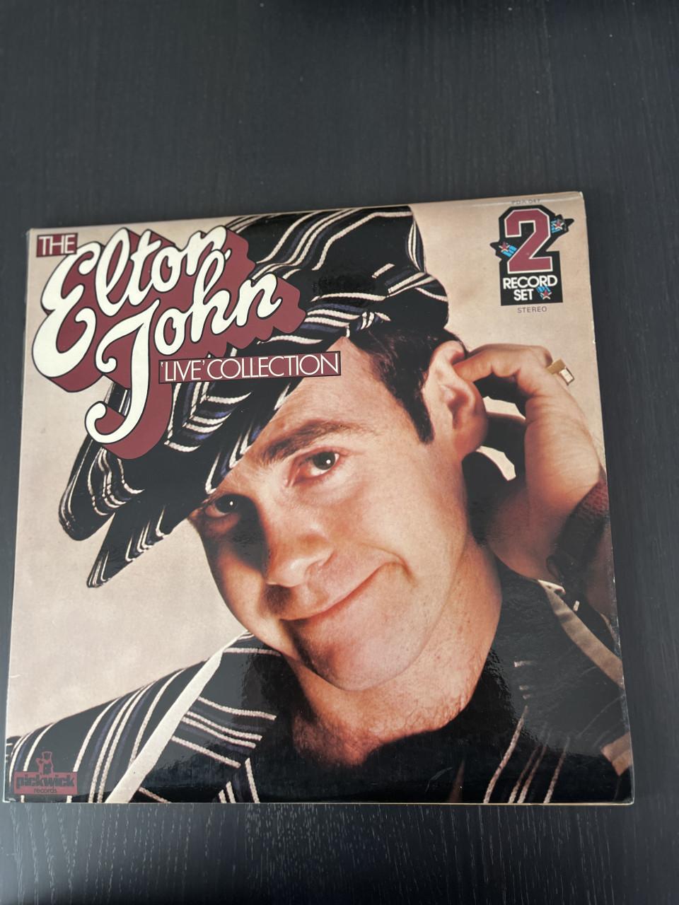 Dubbel-LP 'The Elton John Live Collection'
