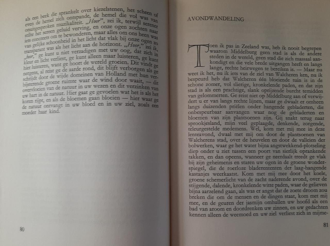 Sentimentele aardrijkskunde, Zeeland, Zeeuwse mijmeringen, P.H. Ritter Jr.