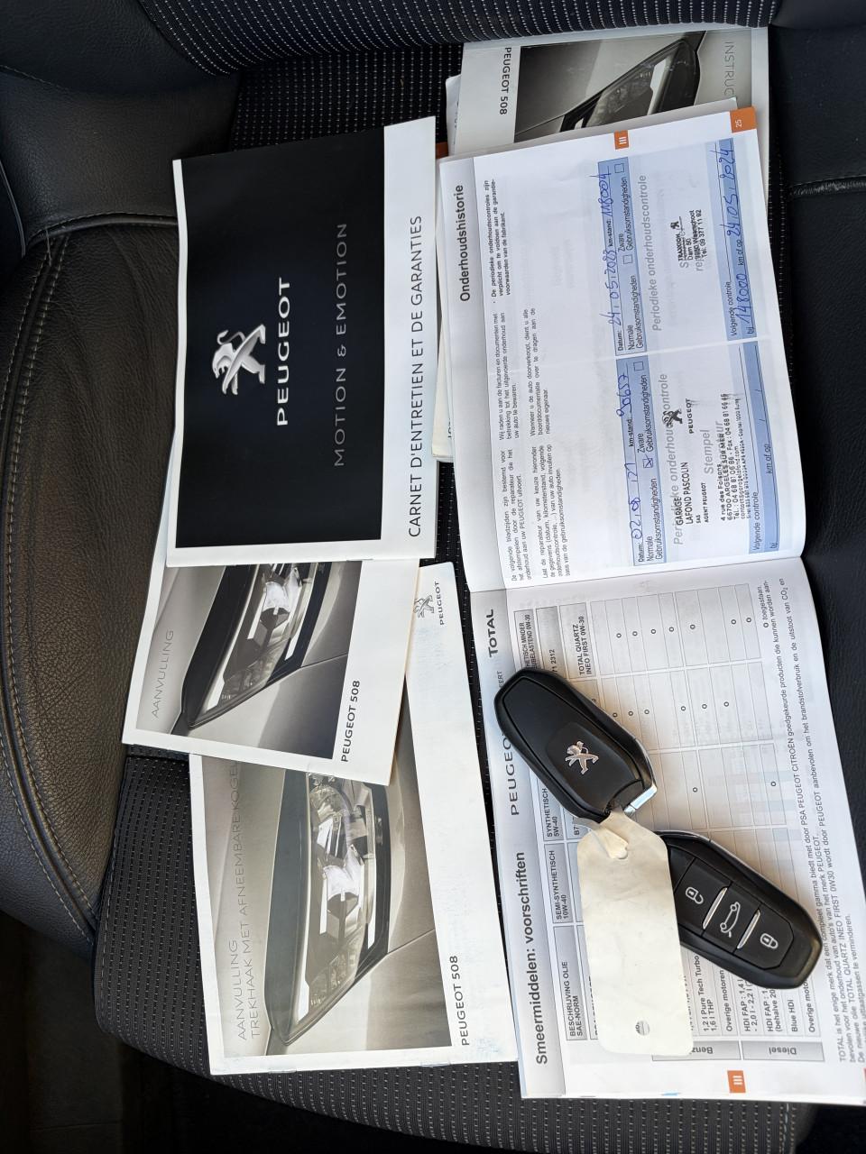 Peugeot 508 SW 1.6 e-THP GT-line Automaat Navi Pano PDC CCT LMV 2016 IN BTW