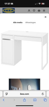 IKEA Bureau kinder formaat