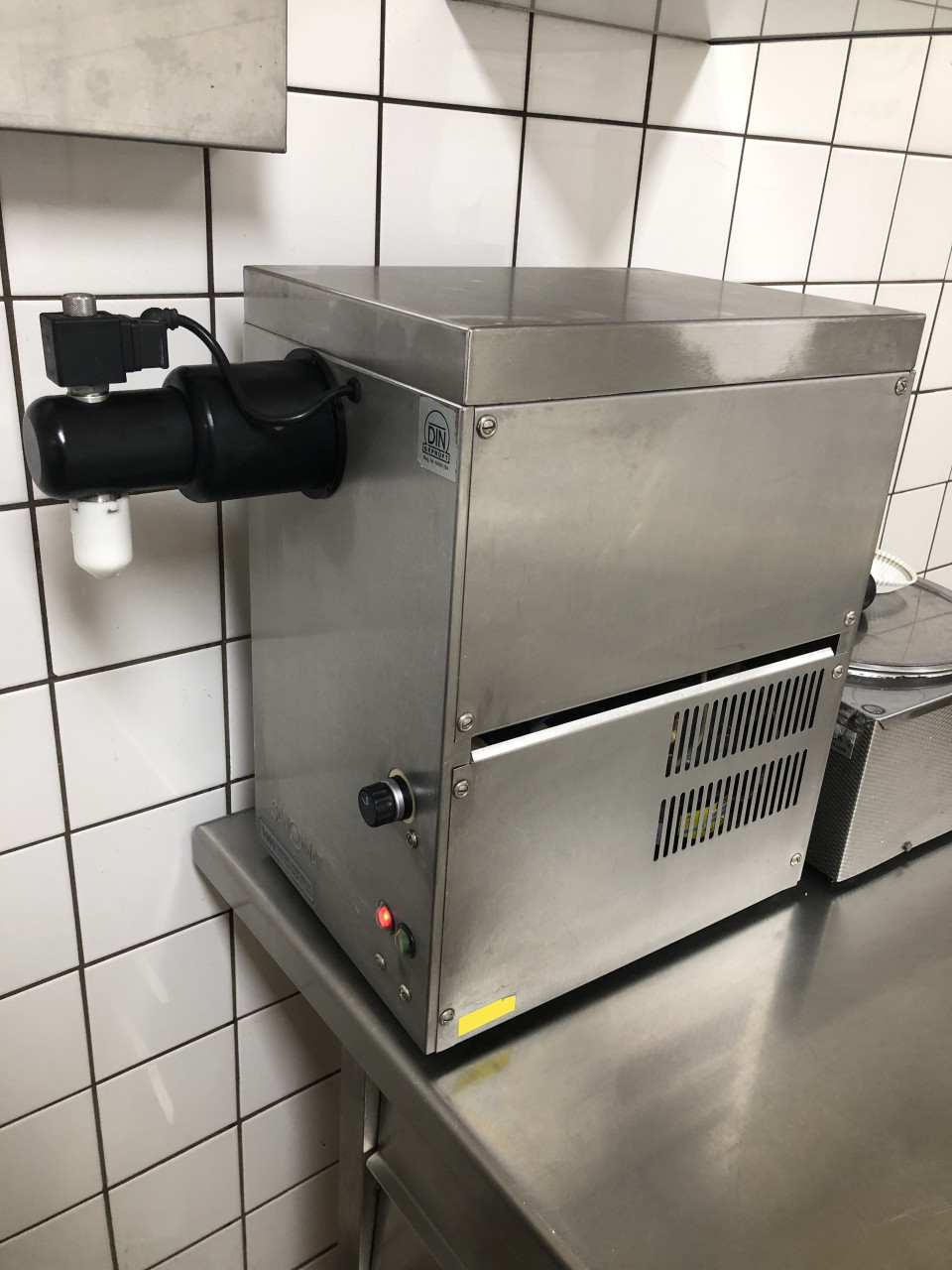 Slagroommachine